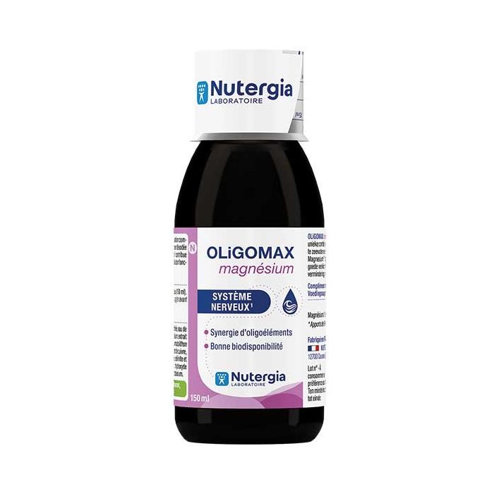 Systeme nerveux nutergia oligomax magnesium 150ml
