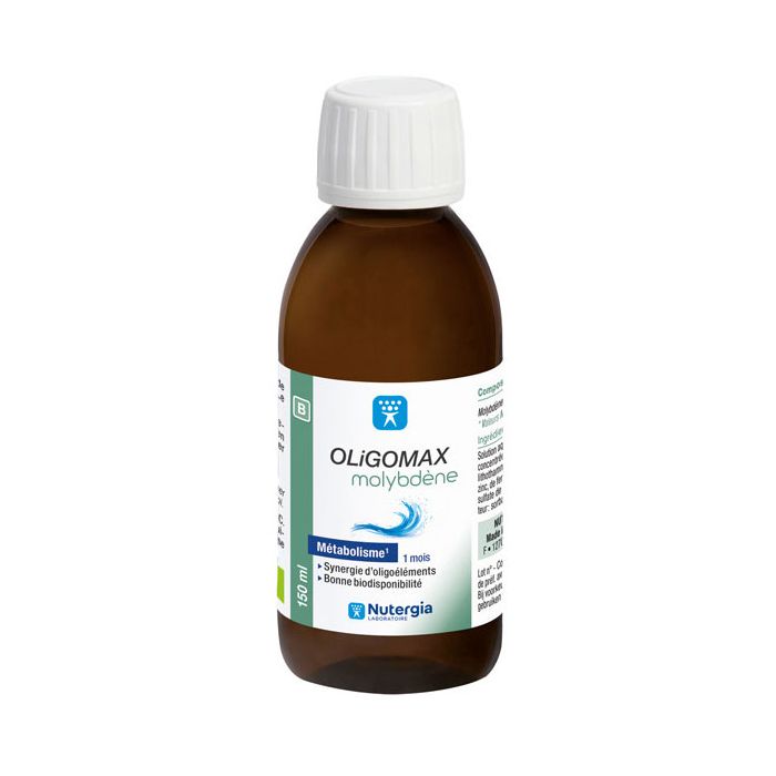 NUTERGIA Oligomax Molybdène 150ml