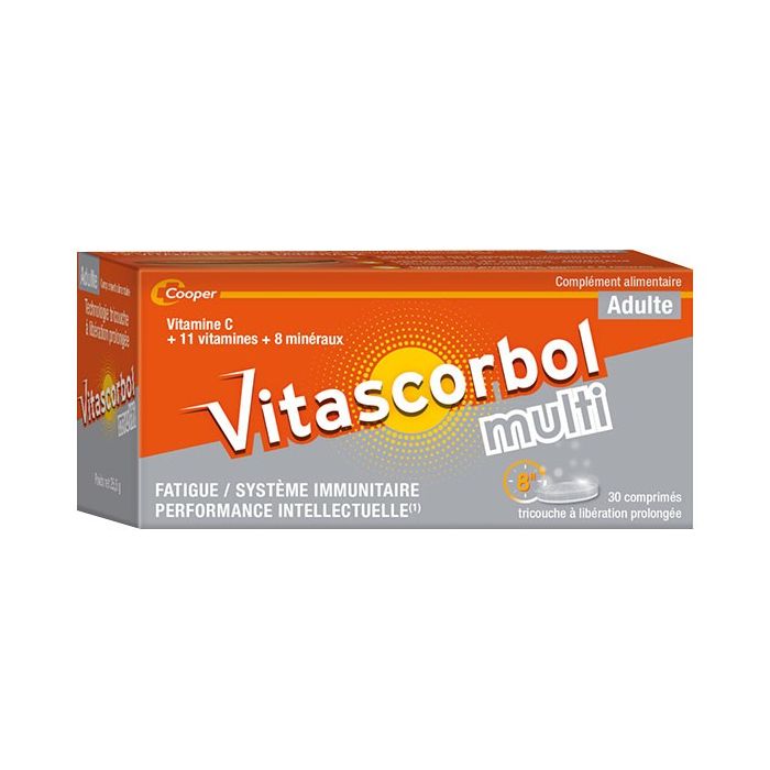 Vitascorbol Multi 30Cp Tricouches