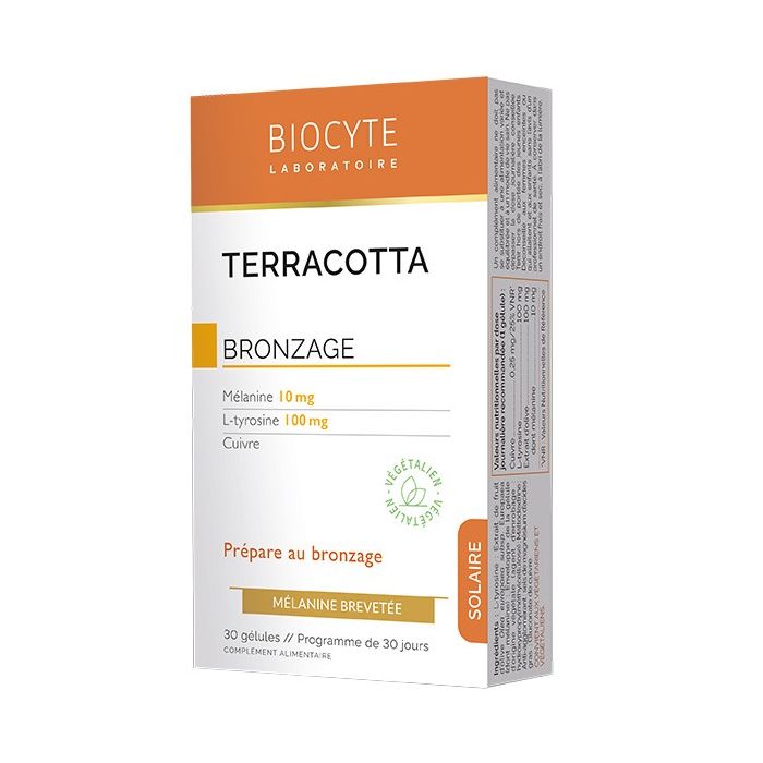 BIOCYTE Terracotta Cocktail Solaire 30 comprimés