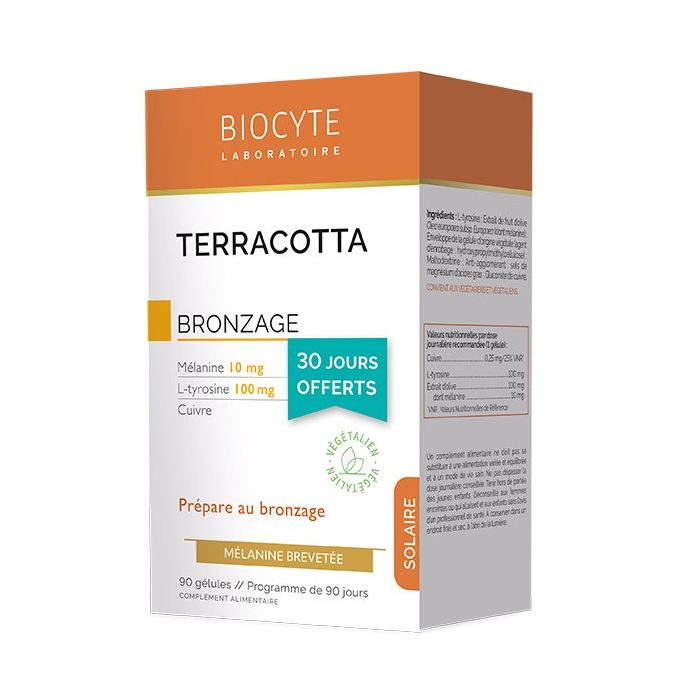 BIOCYTE Terracotta Cocktail Solaire 3x30 comprimés