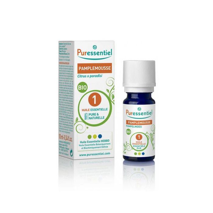 PURESSENTIEL Huile Essentielle de Pamplemouse BIO 10ml