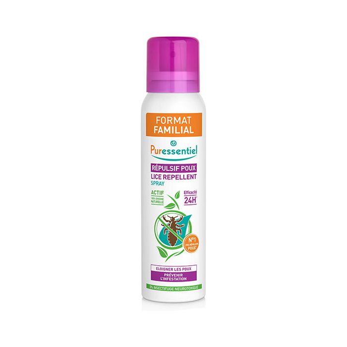 PURESSENTIEL Anti-Poux Répulsif Spray 200ml