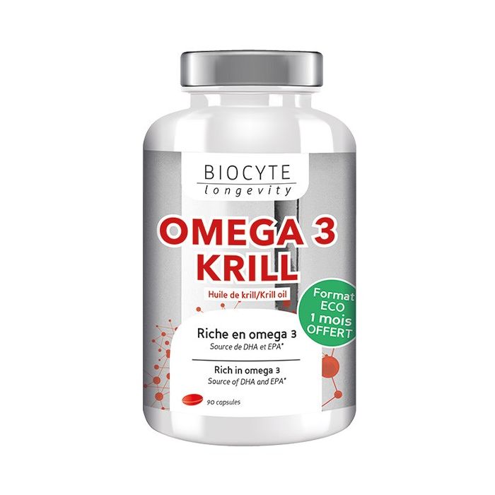 BIOCYTE Omega 3 Krill 90 capsules