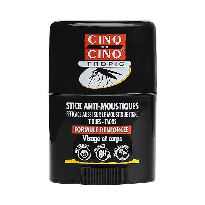 CINQ SUR CINQ Tropic Stick Anti-Moustiques 20ml