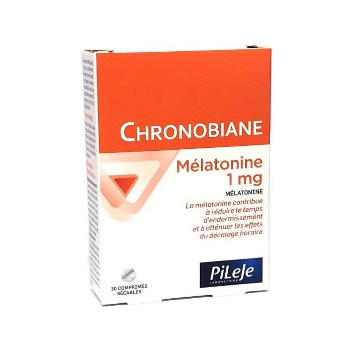 PILEJE Chronobiane Mélatonine 1mg - 30 comprimés