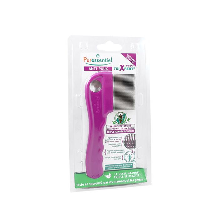 Anti-poux triXpert Puressentiel peigne