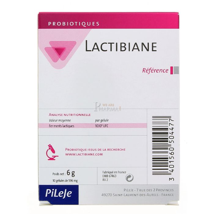 Gelules pileje lactibiane reference 10