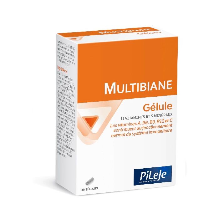 MULTIBIANE PILEJE 30 GELULES