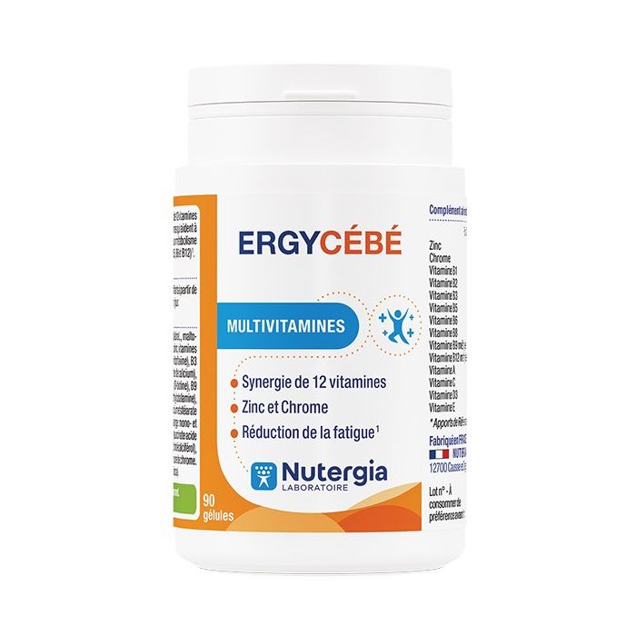 Nutergia biocebe 90 gelules vitamines et antioxydants