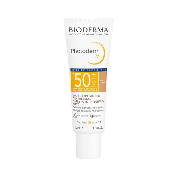 BIODERMA Photoderm M 50+ Gel-Creme Clarifiante et Unifiante MASQUE DE GROSSESSE 40ml