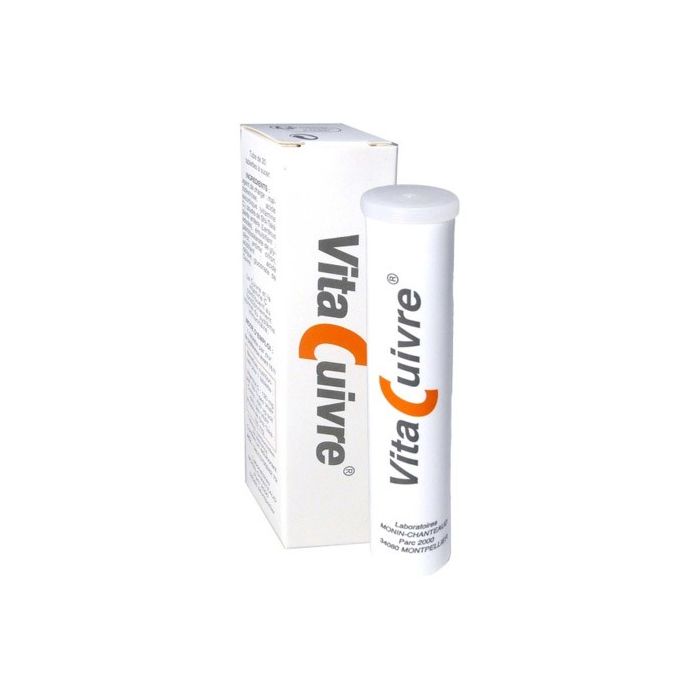 Vitacuivre monin chanteaud - 20 comprimes a sucer pour booster les defenses