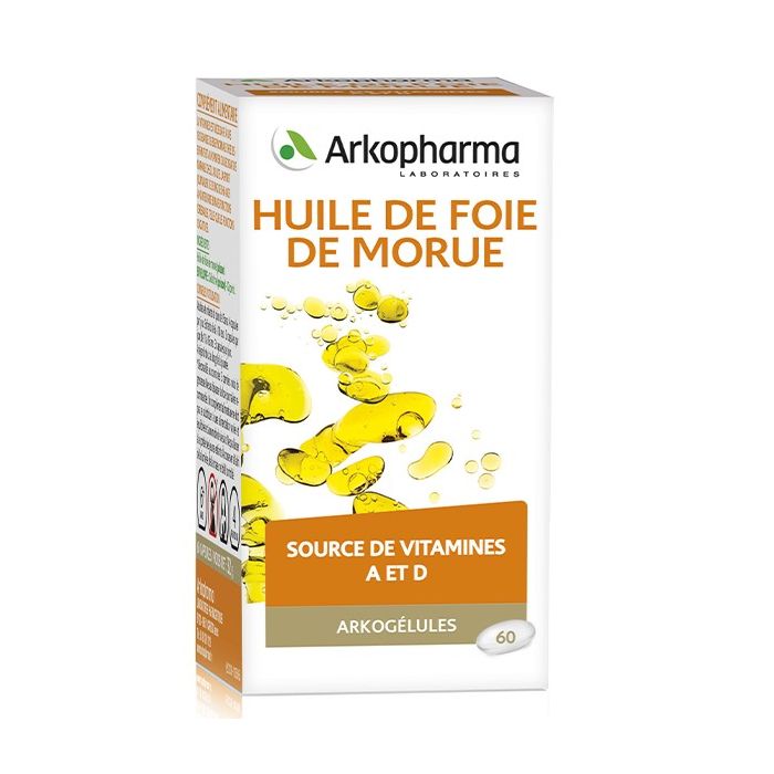 HUILE DE FOIE DE MORUE ARKOPHARMA x 220 CAPSULES