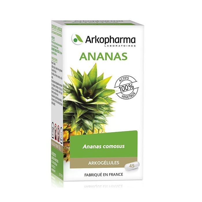 ARKOGELULES ANANAS ARKOPHARMA 45 GELULES