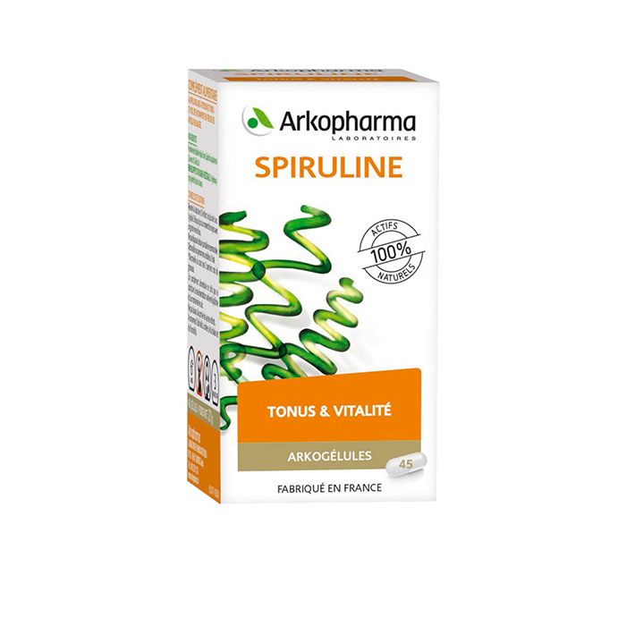ARKOGELULES SPIRULINE ARKOPHARMA 45 GELULES