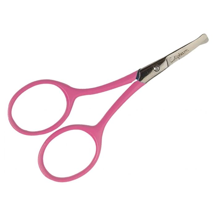 Estipharm Ciseaux Bébé Lames Droites Sécurisés Bouts Lentilles