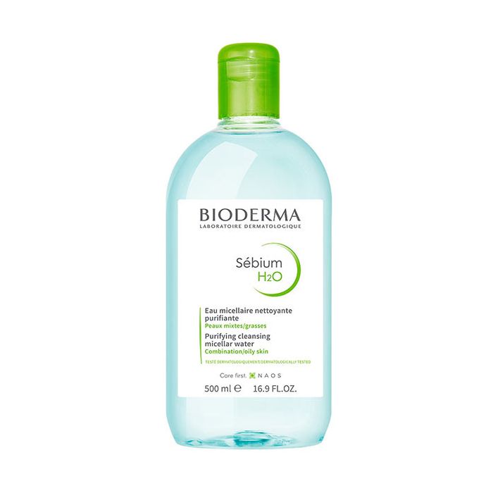 BIODERMA Sébium H2O Eau Micellaire nettoyante Purifiante 500ml