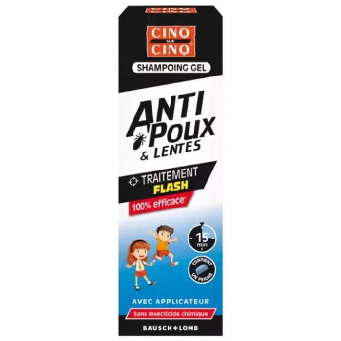 Cinq sur Cinq 100ml Anti poux & Lentes Shampooing Gel