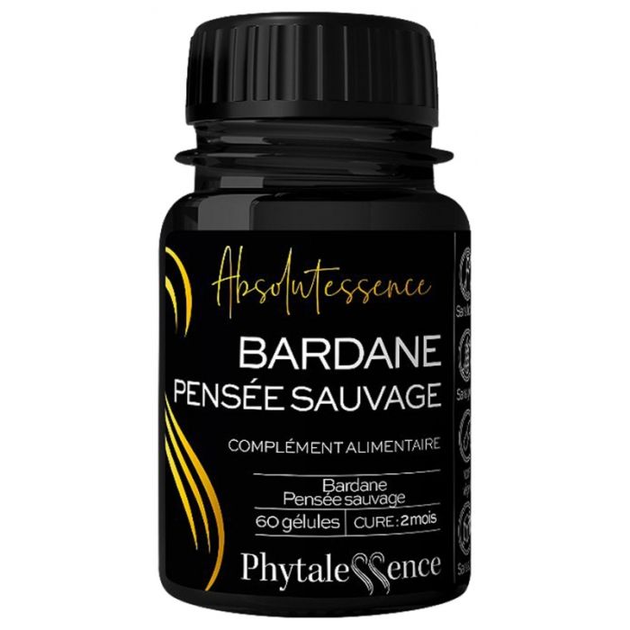 PHYTALESSENCE Bardane Pensée Sauvage 60 gélules