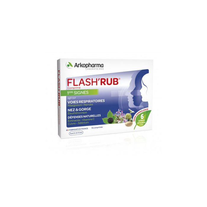 FLASH RUB 15 comprimés