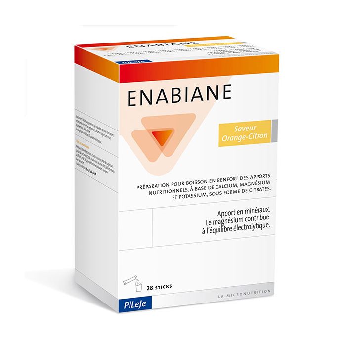 ENABIANE SAVEUR ORANGE-CITRON PILEJE 28 STICKS