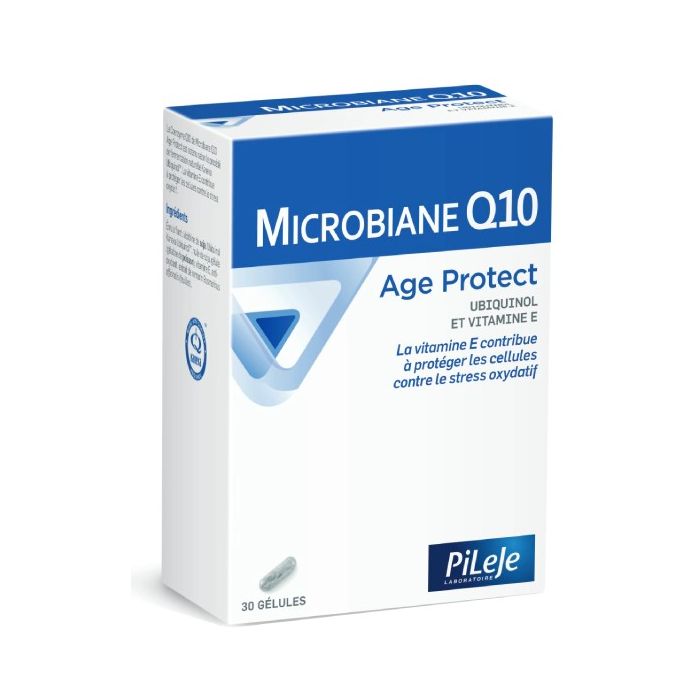 PILEJE Microbiane Q10 Age Protect 30 gélules