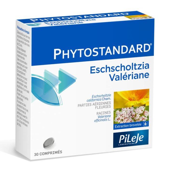PHYTOSTANDARD D'ESCHSCHOLTZIA ET DE VALERIANE PELEJE 30 COMPRIMES