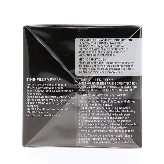 15ml filorga time filler eyes creme absolue correction regard