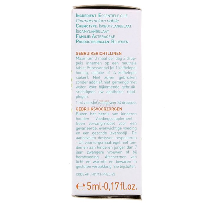  puressentiel huile essentielle de camomille romaine 5ml