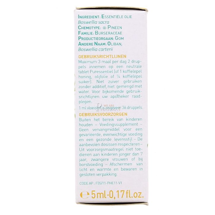 puressentiel huile essentielle d'encens 5ml