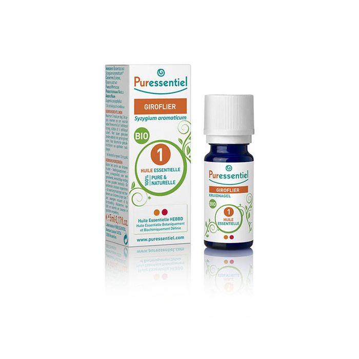 PURESSENTIEL Huile Essentielle de Giroflier BIO 5ml