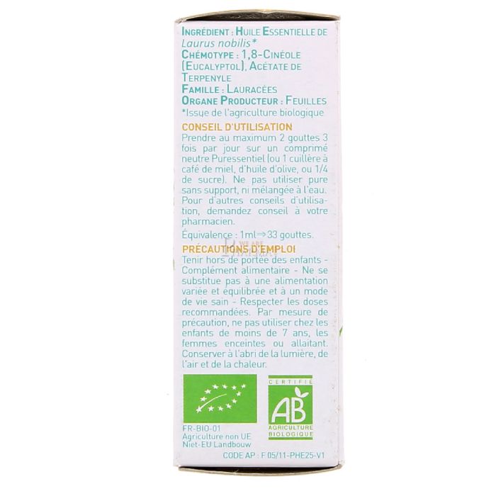  puressentiel huile essentielle de laurier noble 5ml