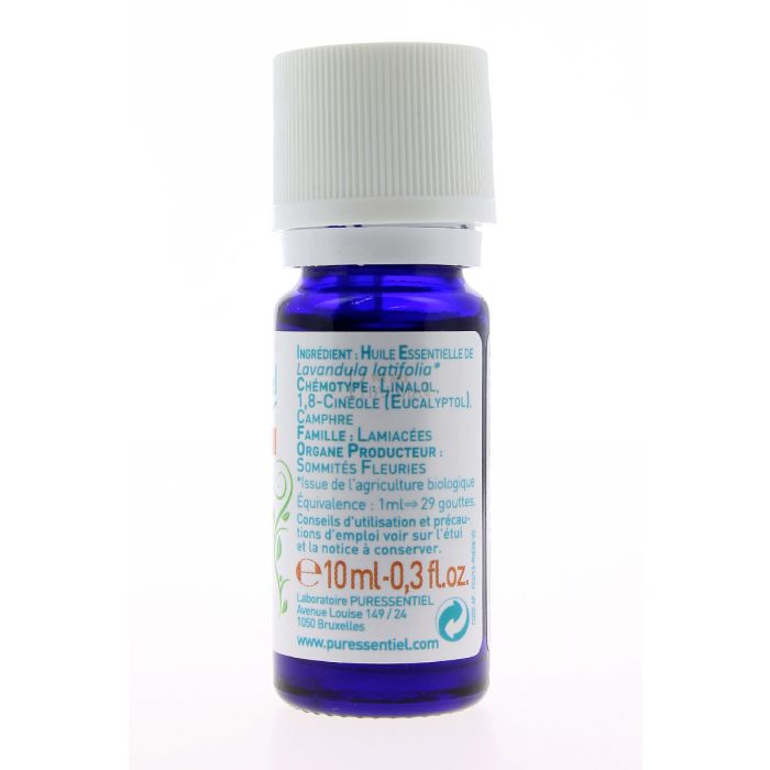  puressentiel huile essentielle de lavande aspic 10ml
