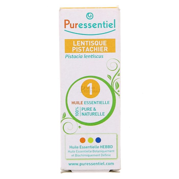 PURESSENTIEL HUILE ESSENTIELLE DE LENTISQUE PISTACHIER 5ML