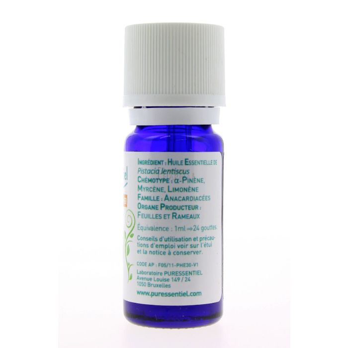  puressentiel huile essentielle de lentisque pistachier 5ml