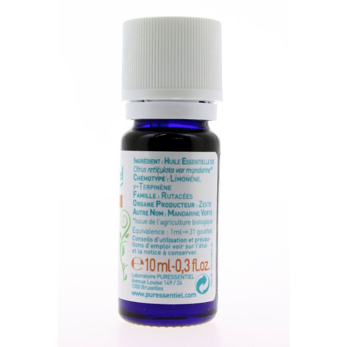  puressentiel huile essentielle de mandarine 10ml