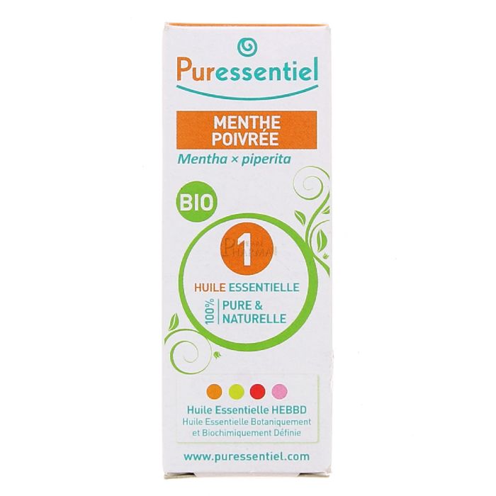 PURESSENTIEL HUILE ESSENTIELLE DE MENTHE POIVREE 10ML