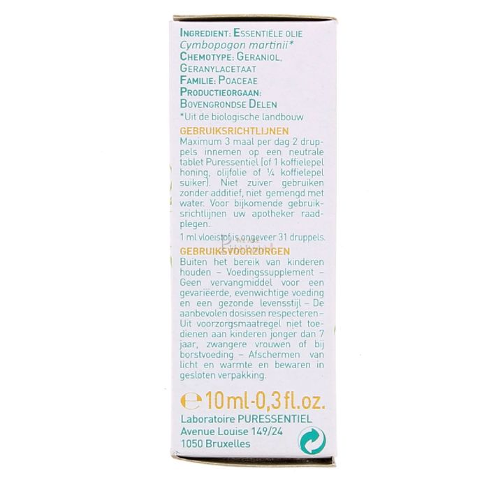  puressentiel huile essentielle de palmarosa 10ml