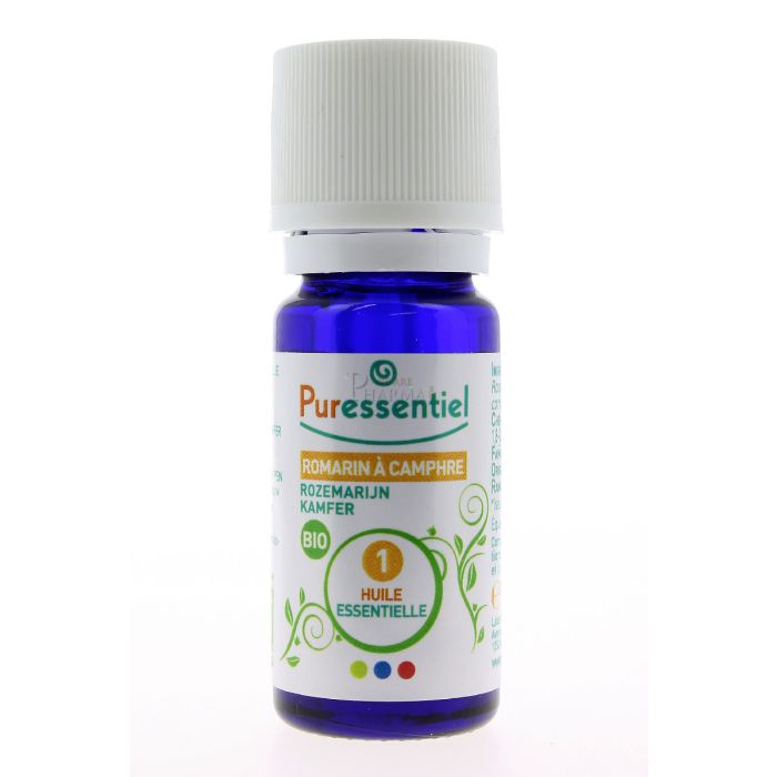  puressentiel huile essentielle de romarin a camphre 10ml