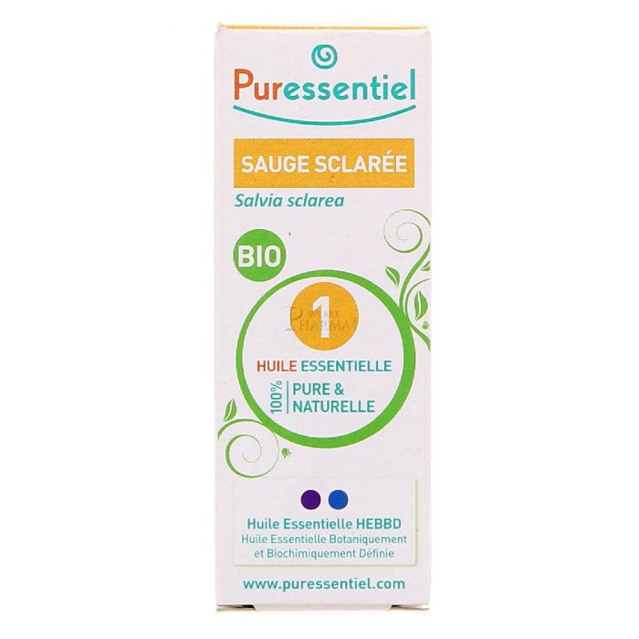 PURESSENTIEL HUILE ESSENTIELLE DE SAUGE SCLAREE 5ML