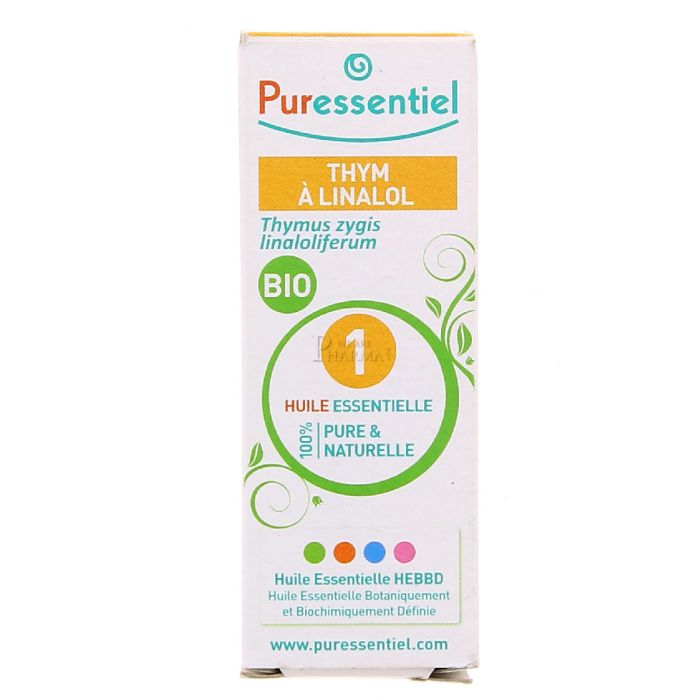 PURESSENTIEL HUILE ESSENTIELLE DE THYM LINALOL 5ML