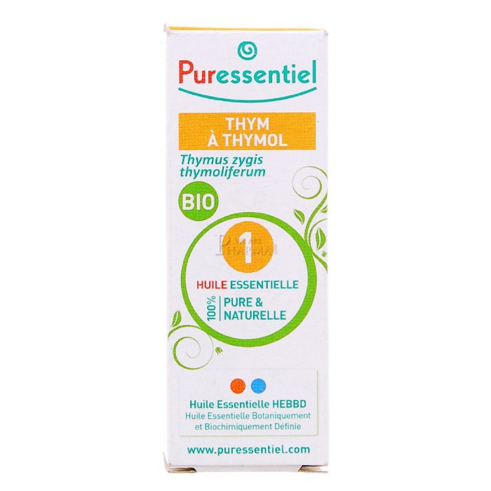 PURESSENTIEL HUILE ESSENTIELLE DE THYM A THYMOL BIO 5ML