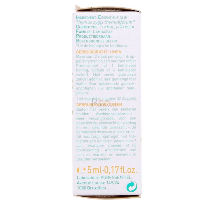 Puressentiel huile essentielle de thym a thymol bio 5ml