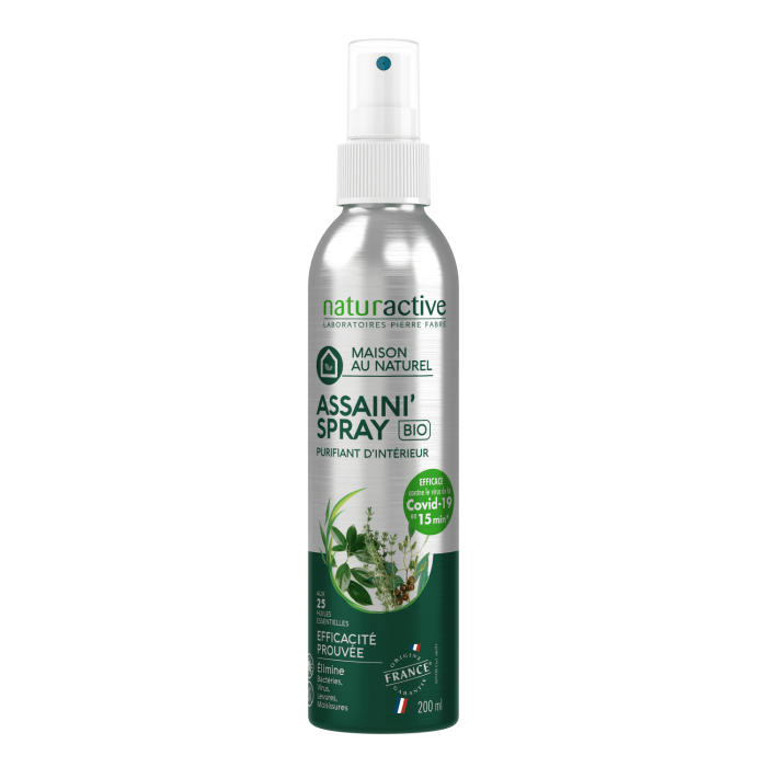 spray assainissant huiles essentielles bio 200ml