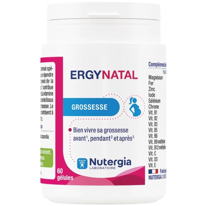 NUTERGIA Ergynatal 60 GELULES