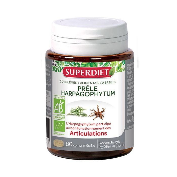 SUPER DIET PRELE HARPAGOPHYTUM 80 COMPRIMES