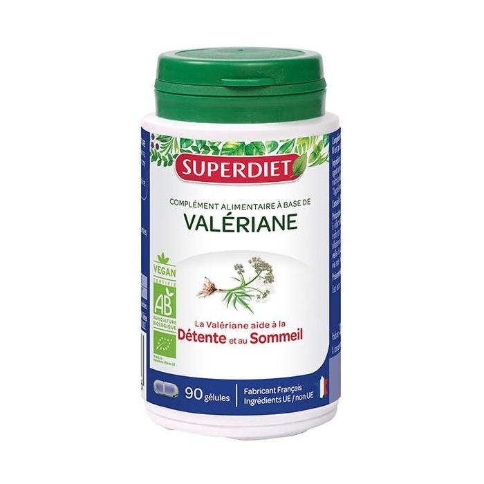 SUPER DIET VALERIANE DETENTE SOMMEIL 60 GELULES