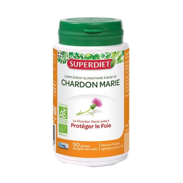 SUPER DIET CHARDON MARIE DIGESTION 90 GELULES