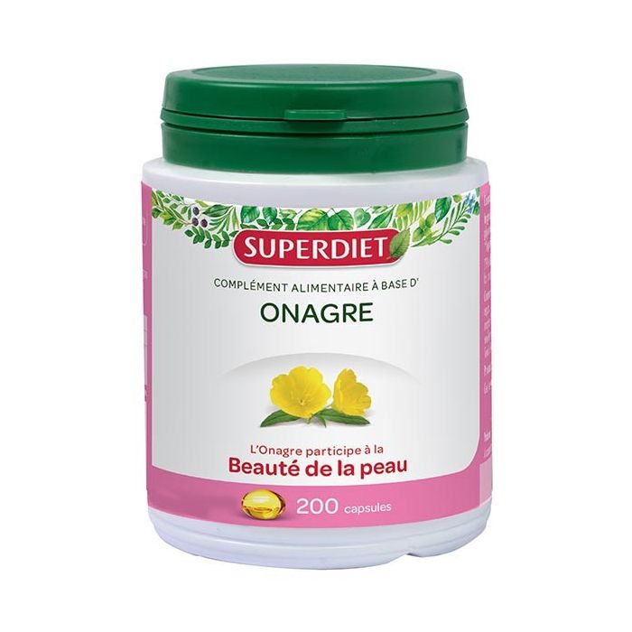 SUPER DIET HUILE D'ONAGRE 200 CAPSULES