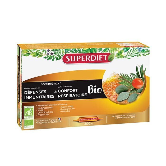 SUPER DIET SEVE IMPERIALE BIO 20 AMPOULES